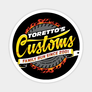 Toretto's Customs Magnet